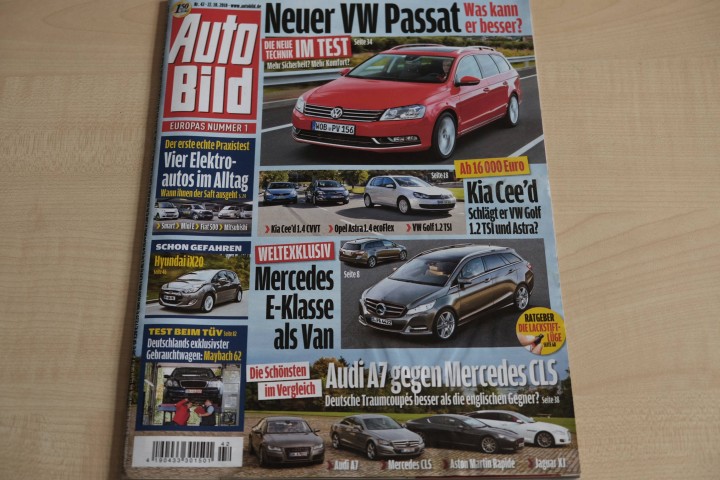 Deckblatt Auto Bild (42/2010)